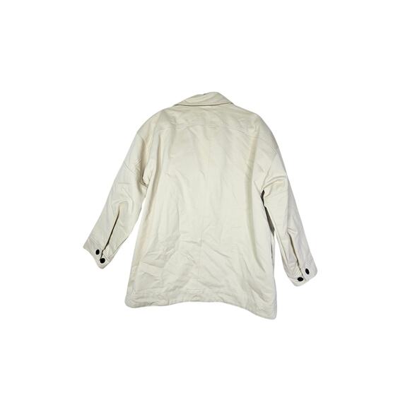 Unless Collective Cream White M Biodegradable Utility Jacket Casual Unisex - Picture 3 of 4